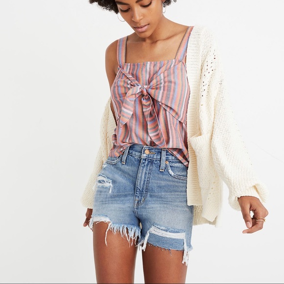 Madewell Pants - Madewell | The Momjean Short Destructed Edition